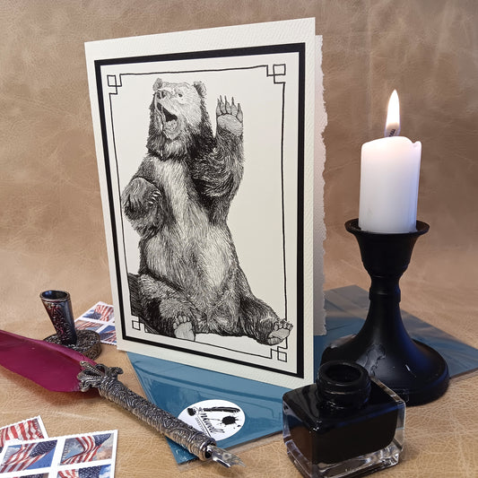 Greeting Card- Friendly Bear