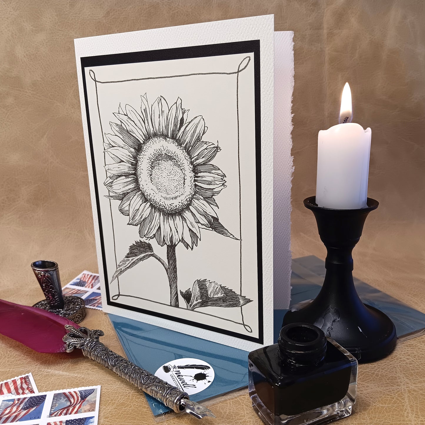 Greeting Card- Sunflower