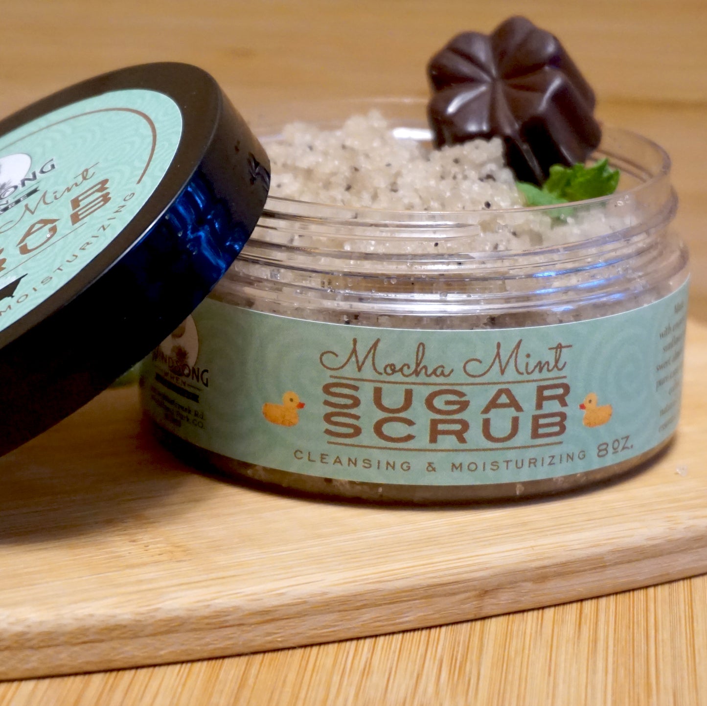 Sugar Scrub -Mocha Mint  8 oz.