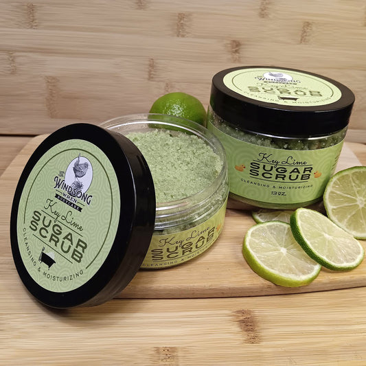 Sugar Scrub- Key Lime 8 oz.