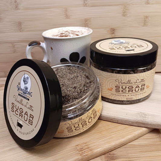 Sugar Scrub- Vanilla Latte 13 oz.